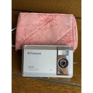Polaroid‎ a530 Camera 5.0 Megapixels with case